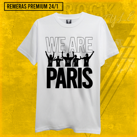 Remera MESSI WE ARE PARIS