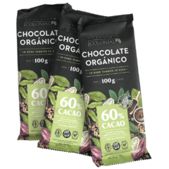 Chocolate Orgánico 60% cacao - 037-36095 en internet