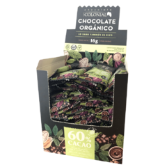 Chocolate Orgánico 60% cacao - 037-36096 en internet