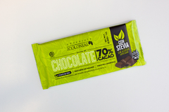 Chocolate negro 70% sin azúcar x 100 gr con stevia - Estuche de 10 unidades - 036-37095 - comprar online