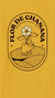 Regata Flor de Chanana 360° Amarelo Queimado Estonada na internet