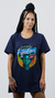Camiseta Nina Simone Azul Marinho