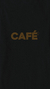 Camiseta Café Preta - comprar online