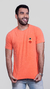 Camiseta Carne de Caju Minimal Laranja Estonada