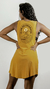 Vestido Flor de Chanana 360° Amarelo Queimado Estonado na internet