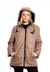 Campera Mujer Larga Noruega Cafe 7006 - comprar online