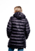 Campera Mujer Inflable Larga piel Negra 7641 en internet