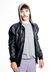 Campera Hombre Pu capucha Oasis Negro - comprar online