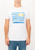 Remera Waves Blanco - comprar online