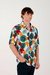 Camisa Fibrana Blanca Flores - comprar online