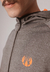 Campera Iron Gris Claro-Naranja - comprar online