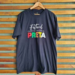 Camiseta Festival Gastronomia Preta - comprar online