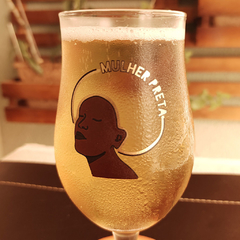 Taça Nevada de cristal Mulher Preta - comprar online