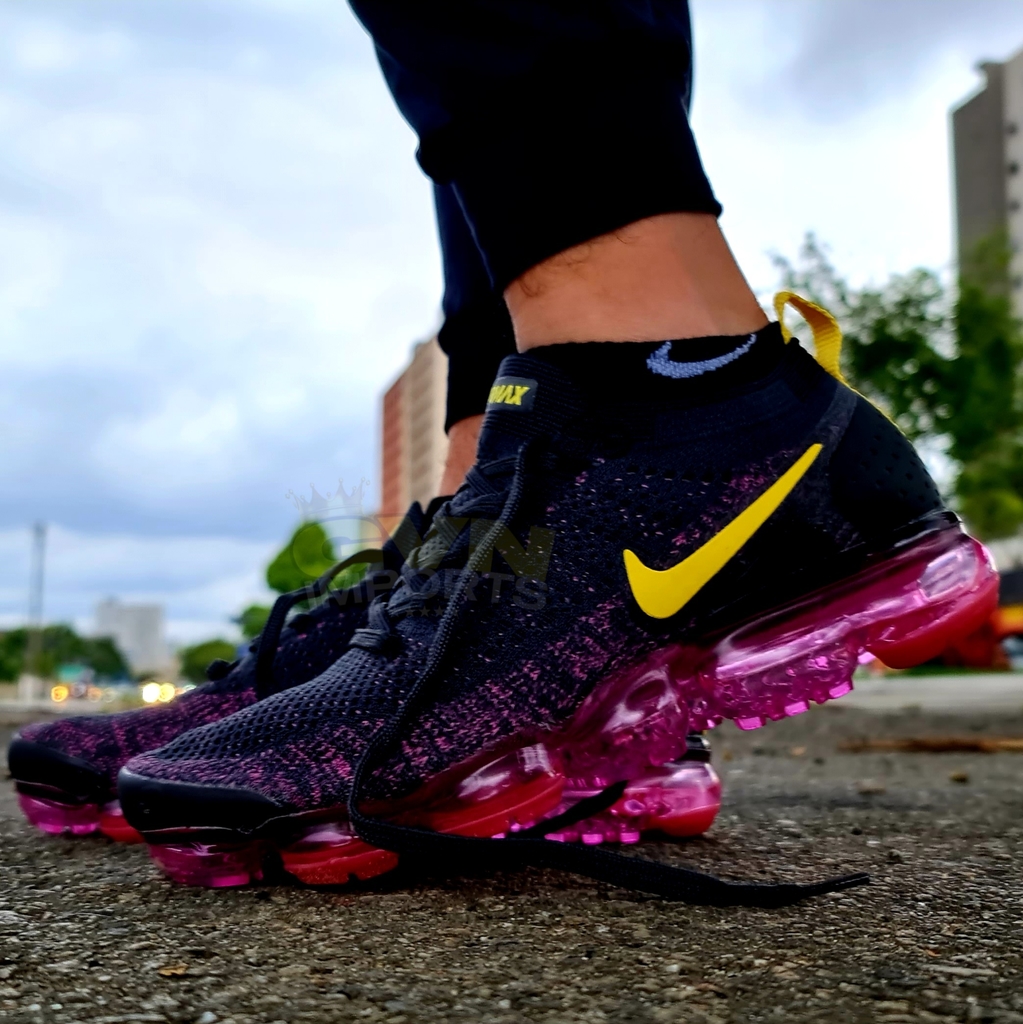 Vapormax 2.0 sale preto e rosa