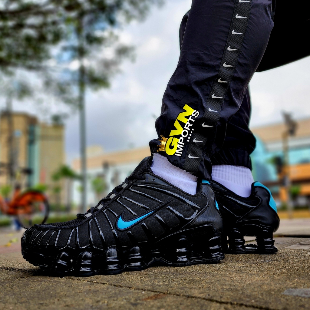 Nike shox 12 store molas preto