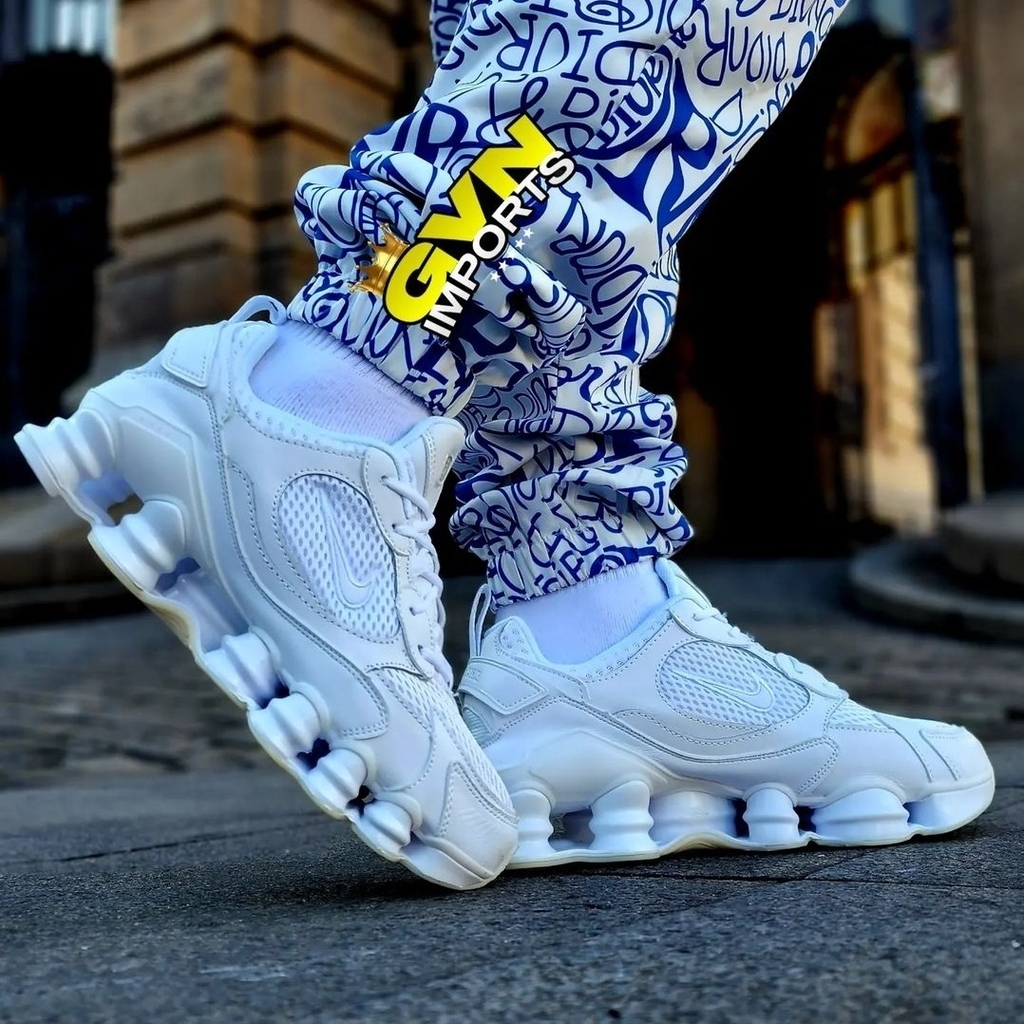 Nike shox total white new arrivals