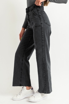 Wide leg plaqué (BLACK DUALIPA) - comprar online
