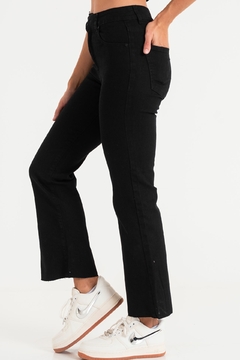 Flare cropped (BLACK VALE) - comprar online