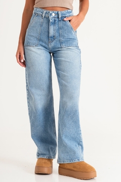 Wide leg plaqué (DUALIPA) - comprar online