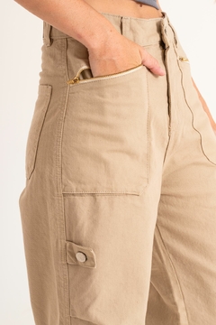 Pantalón cargo (BEIGE DUALA) - tienda online