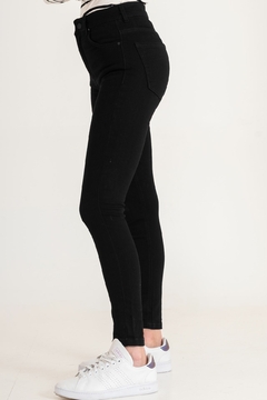 Skinny elastizado negro (BOLOGNIA) - comprar online