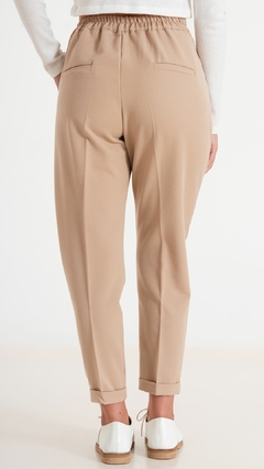 Pantalón sastrero con pinza y dobladillo en ruedo (GALLIN) - comprar online