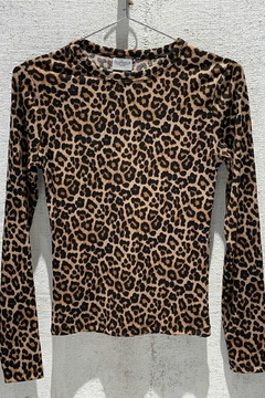 Remera manga larga leopardo (KENIMAL) - tienda online