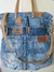 Bolsa jeans (SOB ENCOMENDA) - Amor em Patchwork