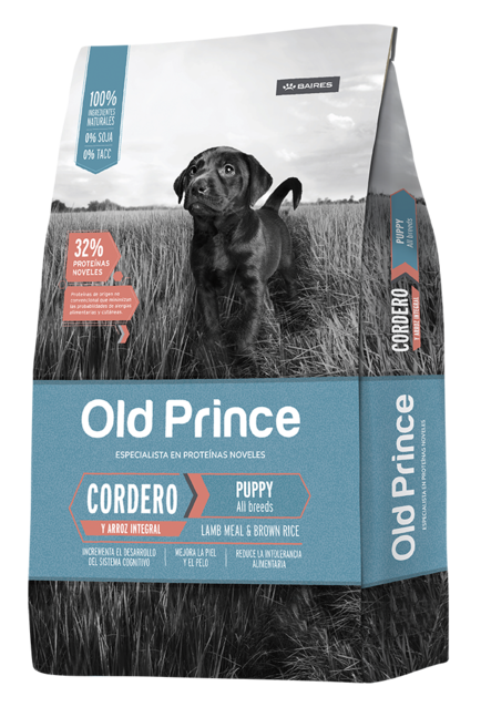 Alimento para perro cachorro Old Prince Cordero