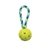 Juguete para perro K9 fitness tug con pelota 23cm