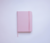 Caderneta A6 (10x14cm): Rosa pastel