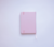 Caderneta A6 (10x14cm): Rosa pastel - comprar online
