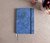 Caderneta A5 (200pgs): Azul marinho aquarelado na internet