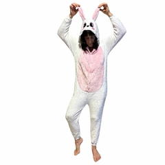 PIJAMA ENTERITO PLUSH CONEJO BLANCO NIÑOS en internet