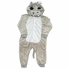 PIJAMA ENTERITO PLUSH HIPOPOTAMO NIÑOS