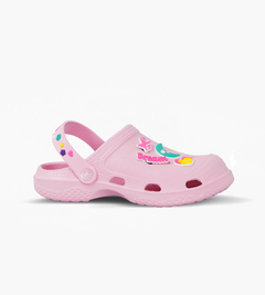 CL 797 CHINELAS CLOGS CON PINES ROSA