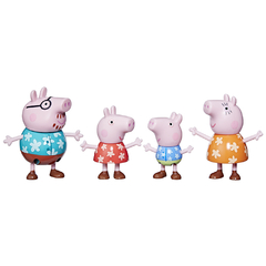 FIGURA PEPPA PIG Y SU FAMILIA DE VACACIONES - comprar online