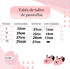 Pantuflas Cry baby Reno - comprar online