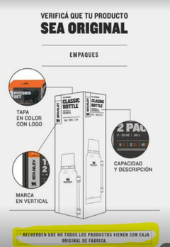 TERMO MAPLE 1,20 LTS MATE SYSTEM STANLEY CLASSIC