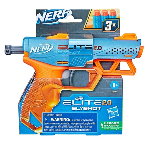 PISTOLA NERF 6357 CON 3 DARDOS