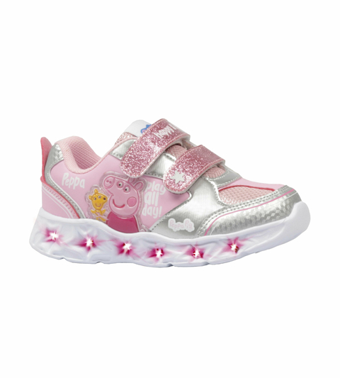 ZAPATILLA PEPPA PIG 924 PLAY ROSA CON LUZ AL PISAR