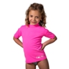 REMERA UV 50 MANGA CORTA KIDS fucsia Talle: 2 al 6