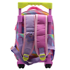 MOCHILA 910 12" Carro Sofia Unicornio Rosa - comprar online