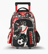 MOCHILA CARRO 18″ FUTBOL ROJO CON LUZ LED