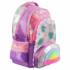 MOCHILA 18″ F6303 ESPALDA POP IT LILA - comprar online