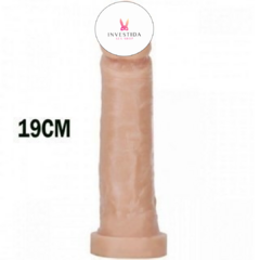 PENIS DE BORRACHA BEGE 19,5 X 4,0 CM BLISTER