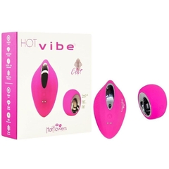 VIBRADOR COM 12 VIBRAÇÕES HOT VIBE CLIT SEM FIO HOT FLOWERS - comprar online