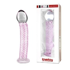 PLUG ANAL BICOLOR EM VIDRO - LOVETOY - si - Investida | Sex Shop Online 