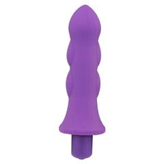 VIBRADOR EM SILICONE COM 7 VIBRAÇÕES IMPORTAÇÃO - ROXO