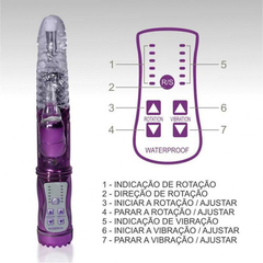 VIBRADOR - ROTATIVO 36 FUNÇÕES COM MASSAGEADOR DE CLITÓRIS na internet